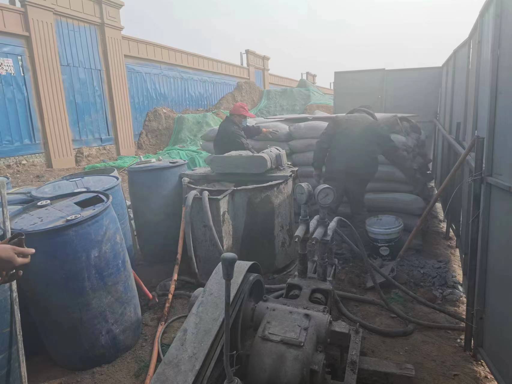 襄垣房屋下沉注浆